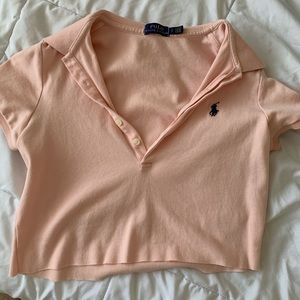 polo ralph lauren crop top
